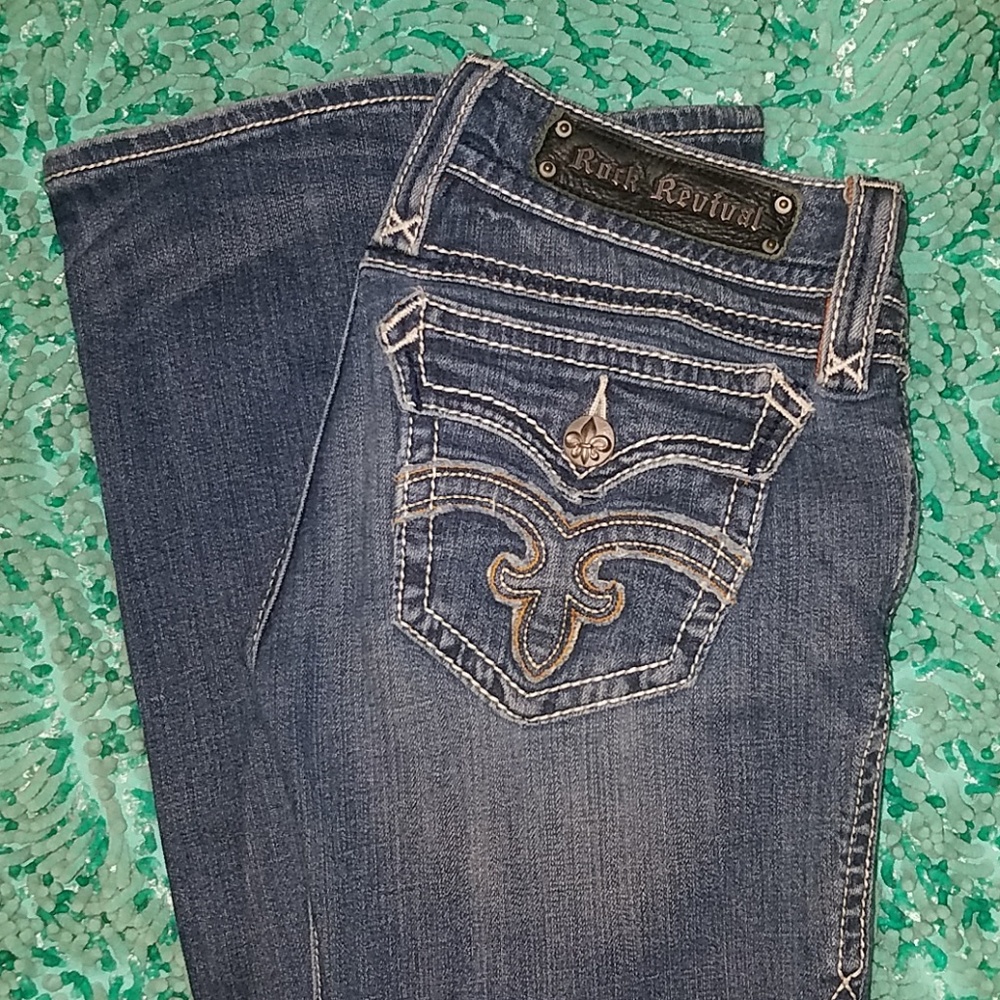 GREAT CONDITION!!! Rock Revival Bootcut Jeans